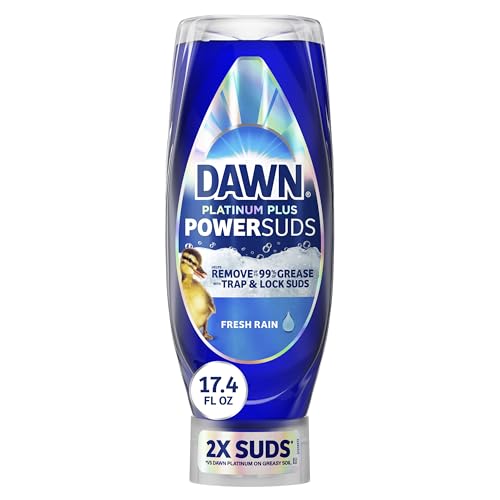 Jabón Líquido para Platos Dawn Platinum Plus PowerSuds, 17.4 oz. Botella EZ-Squeeze - imagen 5
