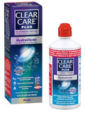 SOLUCIÓN LIMPIADORA Y DESINFECTANTE CLEAR CARE PLUS para Lentes de Contacto (12 oz, 1 Paquete), con Matriz de Hidratación HydraGlyde, Sin - imagen 1