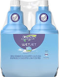 Recargas de Limpiador Multi-Superficies Swiffer WetJet para Pisos y Madera, Aroma Fresco de Ventana Abierta, 1.25L (Paquete de 2) - imagen 1