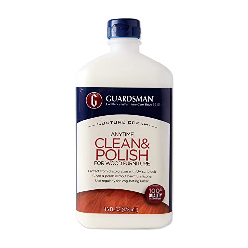 Guardsman Limpiador y Pulidor para Muebles de Madera - Pulimento Crema 16.9 oz - Sin Silicona, Protección UV - 461500 - imagen 2