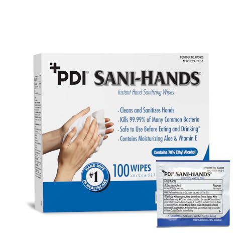 Toallitas Desinfectantes para Manos Sani-Hands, 100 Paquetes por Caja - imagen 4