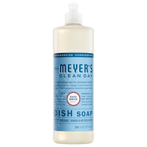Jabón Líquido para Platos MRS. MEYER'S CLEAN DAY, Agua de Lluvia, 16 fl. oz - imagen 6