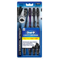 Cepillo de Dientes Oral B Cavity Defense 123 Negro Mediano (Paquete de 4) - imagen 1