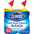 Limpiador de Inodoro Clorox con Blanqueador, Aroma a Lluvia, 24 Onzas Líquidas, Paquete de 2 (El Paquete Puede Variar) - imagen 1