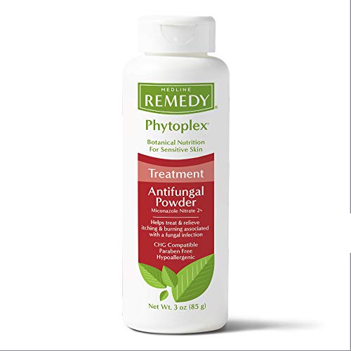 Polvo Antifúngico Medline Remedy Phytoplex, Tratamiento para la Piel con Nitrato de Miconazol, Ligera Fragancia, 3 oz - imagen 3