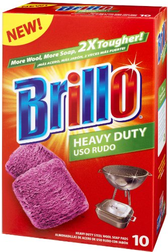 Esponjas de Acero Brillo Heavy Duty, Aroma Original a Cereza, Paquete de 10 Unidades - imagen 5