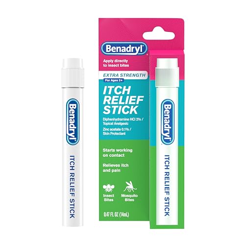 Benadryl Stick para Alivio de Picazón Extra Fuerte, Rashes, Picaduras de Insectos, Ideal para Actividades al Aire Libre, 13.3 g - imagen 6