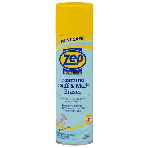 Limpiador Espumoso Zep Home Pro para Marcas y Manchas, Seguro para Pintura, 18 oz, Ideal para Puertas, Paredes, Molduras y Gabinetes, Elimina Huellas - imagen 4