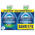 Dawn Powerwash Gain Original Spray para Platos, Jabón Líquido para Platos 2 Recargas, 43 Fl Oz - imagen 1