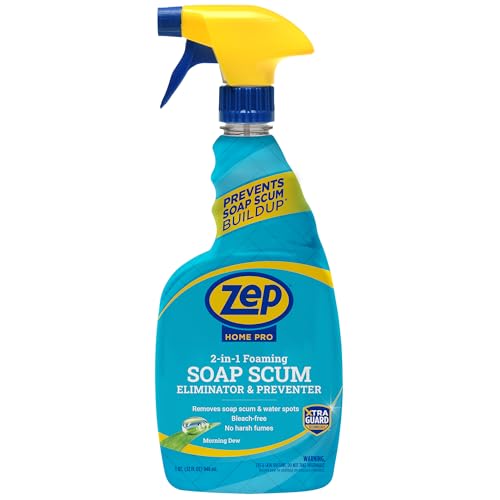 Zep Home Pro Eliminador y Preventivo de Sarro Espumoso 2 en 1, Aroma Rocío de Mañana, R54006-32 Oz - Fórmula Sin Blanqueador - imagen 1