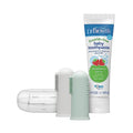 Set de Cepillos de Dientes y Pasta Dental Dr. Brown's para Bebés, 2 Piezas, con Estuche, Pasta Dental Sin Flúor Sabor Fresa, Gris y Verde Claro - imagen 1
