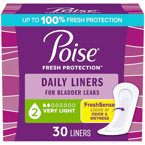 Protectores Diarios Poise, Protectores para Incontinencia, Absorción Muy Ligera, Tamaño Regular, Paquete de 30, Presentación Puede Variar - imagen 5