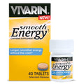 Tabletas de Cafeína Vivarin de Liberación Prolongada, 200mg, Suplemento Energético Sin Azúcar, 40 Contenidos para Enfoque y Claridad Mental - imagen 1