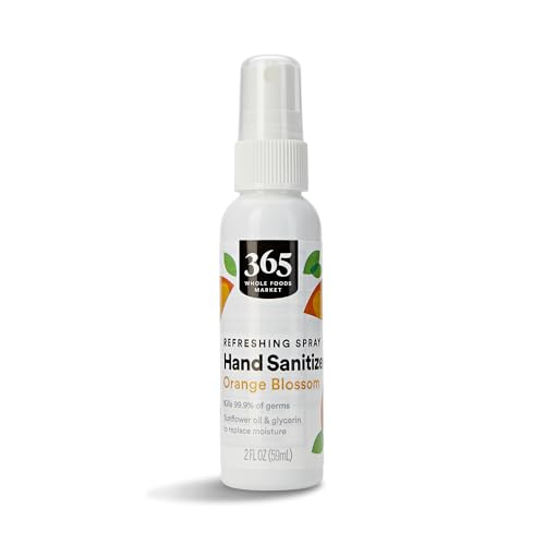 Desinfectante de Manos en Spray 365 de Whole Foods Market, Flor de Naranjo, 2 oz - imagen 1