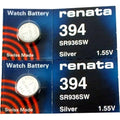Baterías para Reloj Renata #394 - Paquete de 2 Piezas - imagen 1