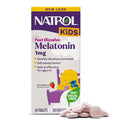 Natrol Kids Melatonina de Rápida Disolución 1 mg, Suplemento Dietético para un Sueño Reparador, 40 Tabletas de Fresa, Suministro para 40 Días - imagen 1