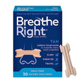 Tiras Nasales Breathe Right, Extra Fuerte, Color Beige, Alivio Sin Medicamentos para Congestión Nasal, Mejora la Respiración y Reduce Ronquidos, - imagen 1