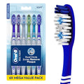 Cepillos de Dientes Oral-B Dual Clean, Suave, Paquete de 6 unidades - imagen 1