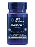 Melatonina Life Extension 300 mcg, Apoyo Suave al Sueño, Ritmos Circadianos Saludables, Defensa Celular, 100 Cápsulas, Sin Gluten, No Transgénico, - imagen 1