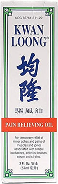 Aceite de Masaje Medicado Kwan Loong para Alivio del Dolor 2 oz - Aceite de Mentol - Recomendado para Artritis, Hombros, Rodillas, Dolor de Espalda y - imagen 1