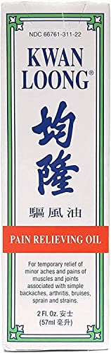 Aceite de Masaje Medicado Kwan Loong para Alivio del Dolor 2 oz - Aceite de Mentol - Recomendado para Artritis, Hombros, Rodillas, Dolor de Espalda y - imagen 4