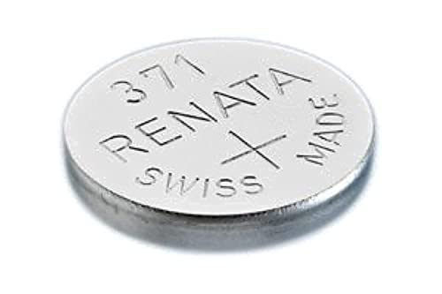 Baterías Renata 371 SR920SW - Batería de Reloj de Óxido de Plata 1.55V (Paquete de 2) - imagen 3