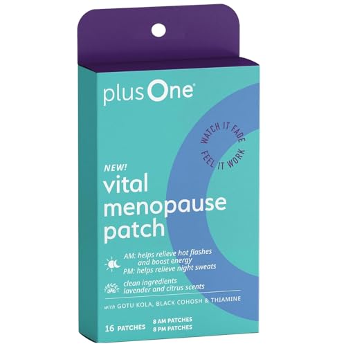 Parches Vital PlusOne para Menopausia AM y PM – Apoyo para Sofocos y Sudores Nocturnos – Promueve Energía y Sueño – Arjuna Herbal – 16 piezas - imagen 3