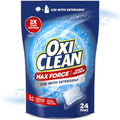 OxiClean Max Force Paquetes de Poder para Remover Manchas, Seguros para Color, Sin Blanqueador, Esenciales para Niños y Bebés, 24 Piezas - imagen 1