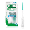 GUM Soft-Picks Original – Palillos Interdentales para Remover Placa y Cuidar Encías, Recomendados por Dentistas, 100 Piezas con Estuche Portátil - imagen 1