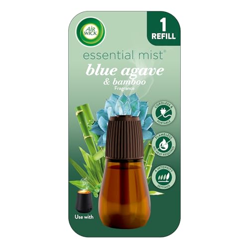 Recarga Air Wick Essential Mist, Difusor de Aceites Esenciales, Agave Azul y Bambú, 1 pieza, Ambientador - imagen 6