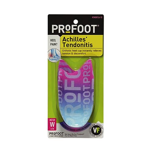 Plantilla ortopédica PROFOOT para tendinitis de Aquiles para mujeres (tallas 6-10) - Inserciones para zapatos que alivian el dolor y brindan soporte - imagen 4