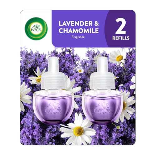 Recarga de Aceite Aromatizante Air Wick, 2 piezas, Lavanda y Manzanilla, Aceites Esenciales, Ambientador - imagen 1