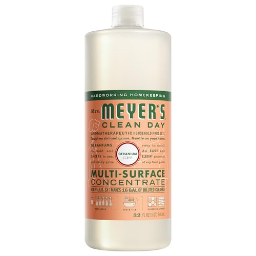 MRS. MEYER'S CLEAN DAY Concentrado Multiusos Diario, Aroma a Geranio, Botella de 32 Onzas Fluidas - imagen 4