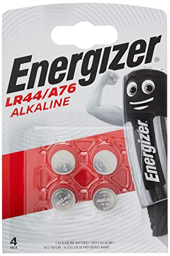 Baterías Alcalinas Energizer LR44/A76 de 1.5V, Paquete de 4 unidades - imagen 2