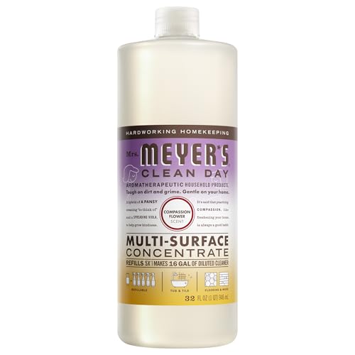 Concentrado Multi-Superficies Diario Mrs. MEYER'S CLEAN DAY, Fragancia Flor de Compasión, 32 Oz - imagen 5