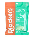 PLACKERS Micro Mint - Flossers Dentales de Menta, 90 Piezas para Refrescar el Aliento - imagen 1