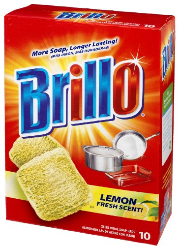 Esponjas de Acero Brillo, Limón, Paquete de 10 Unidades - imagen 4