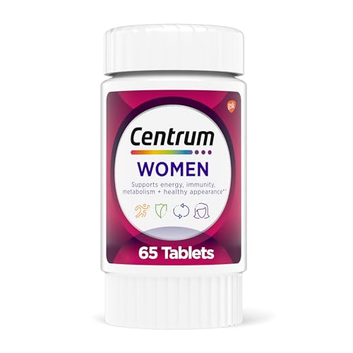 Centrum Multivitamínico para Mujeres, Suplemento con Hierro, Vitamina D3, Vitaminas B y Antioxidantes C y E, Libre de Gluten, No GMO - 65 Cápsulas - imagen 2