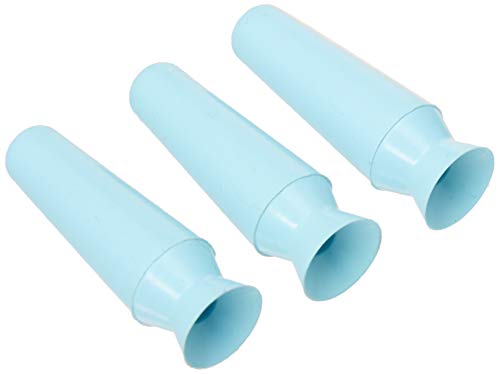 DMV Scleral Cup Grande para Manipulación de Lentes de Contacto - Inserta Lentes Esclerales y Ojos Prostéticos (Sin Ventilación) - Paquete de 3 Color - imagen 3