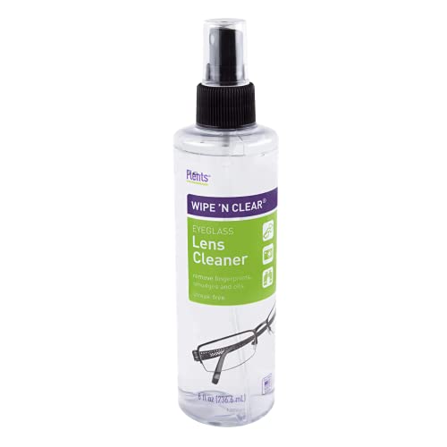 Limpiador de Lentes Flents Wipe 'N Clear en Spray, Fórmula Antivaho y Sin Rayas para Gafas, Pantallas y Lentes de Cámara, 8 fl oz (236 mL) - imagen 4