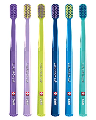 Cepillo de Dientes Curaprox CS 1560 Suave – Limpieza Efectiva y Suave para Adultos | Paquete Individual, Color Aleatorio - imagen 1
