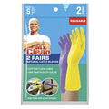 Guantes de Látex Reutilizables Pequeños Mr. Clean, 2 Colores, 2 Pares - imagen 1