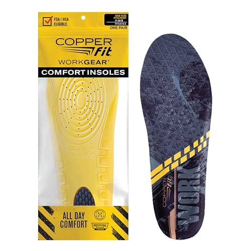 Plantillas de Confort Unisex Copper Fit para Trabajo - imagen 6