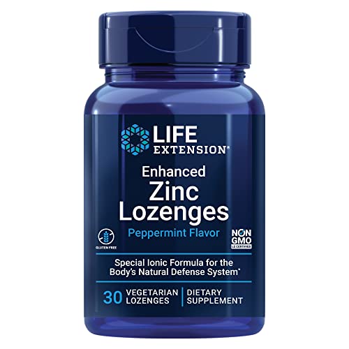 Pastillas de Zinc Mejoradas Life Extension, Acetato de Zinc, Soporte Inmunológico Óptimo, Respuesta Inmunitaria Fuerte, Zinc Iónico, Sin OGM, Sin - imagen 5