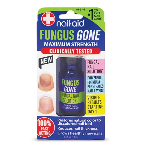 Nail-Aid - Fungus Gone - Solución Fúngica para Uñas, Máxima Potencia, 100% de Acción Rápida - imagen 6