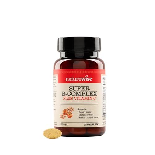 NatureWise Super Complejo de Vitaminas B para Mujeres y Hombres - con Vitamina C, Ácido Fólico, Biotina B1 B2 B3 B6 B12 - Apoya Energía Celular y - imagen 5