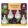 Recarga de Aceite Aromatizante Air Wick Plug In, con Aceites Esenciales, Ambientadores para el Hogar, Arándano Maduro y Grosellas, 4 piezas - imagen 1