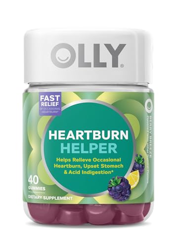 Suplemento Gummy OLLY para Alivio de Acidez Estomacal, Sabor Berry Breeze, 20 Porciones - 40 Gomas - imagen 6