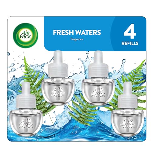 Recargas de Aceite Aromatizante Air Wick Plug-In, 4 Piezas, Aguas Frescas, Ambientador con Aceites Esenciales - imagen 4
