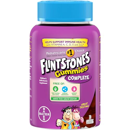 Gomitas Multivitamínicas Completas para Niños Flintstones, 70 Unidades - imagen 4